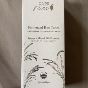 100% pure fermented rice toner
